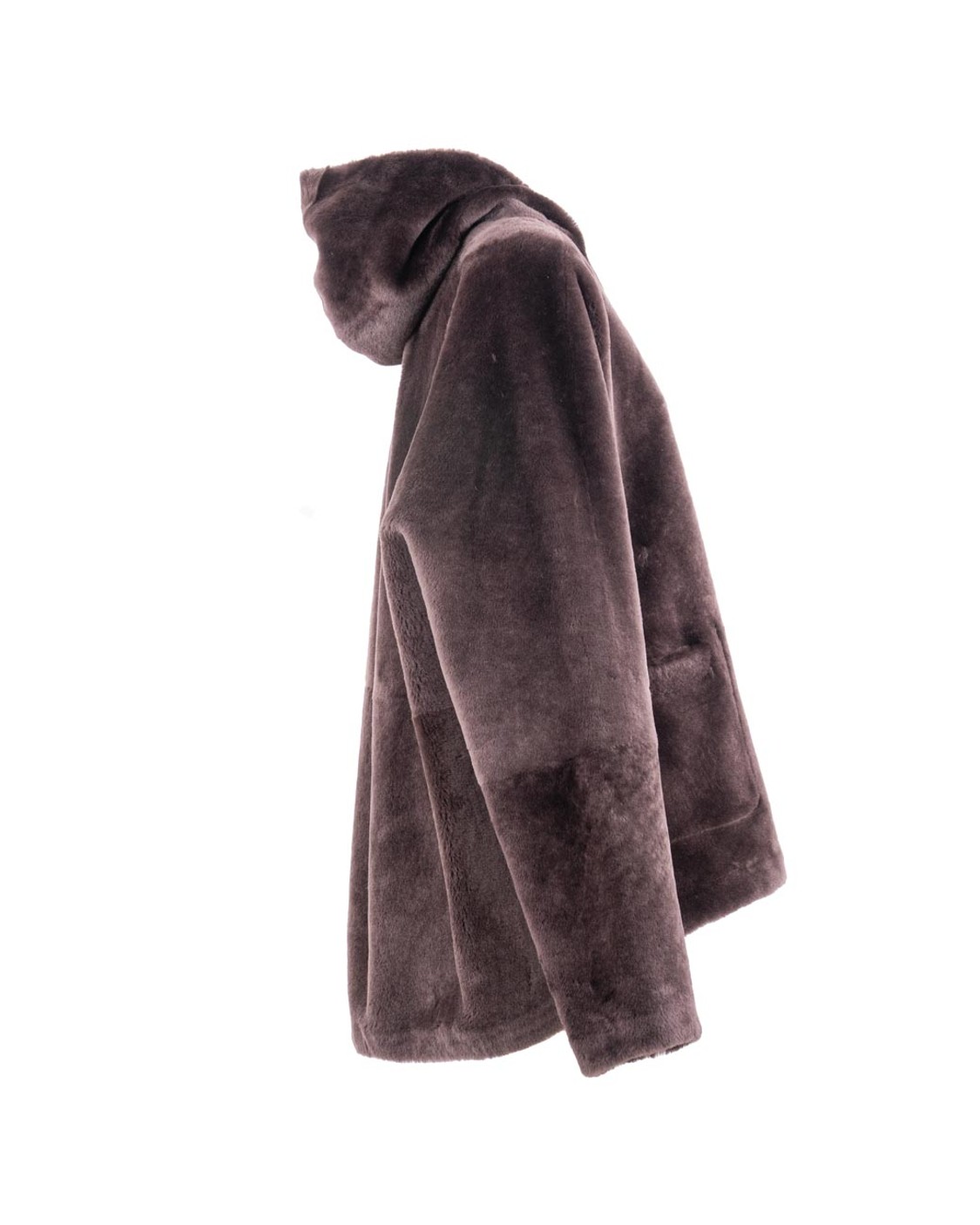 shop SIMONETTA RAVIZZA  Giaccone: Simonetta Ravizza bomber reversibile realizzato in shearling merino con cappuccio e chiusura zip.
Interno in pelle.
Composizione: 100% Shearling.
Fabbricato in Italia.. BIBI-221 number 1091629